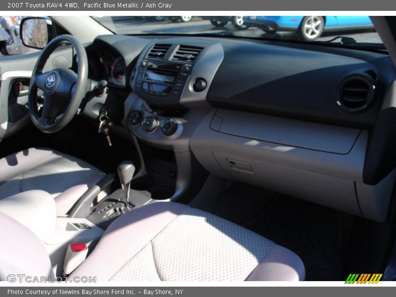 Pacific Blue Metallic / Ash Gray 2007 Toyota RAV4 4WD