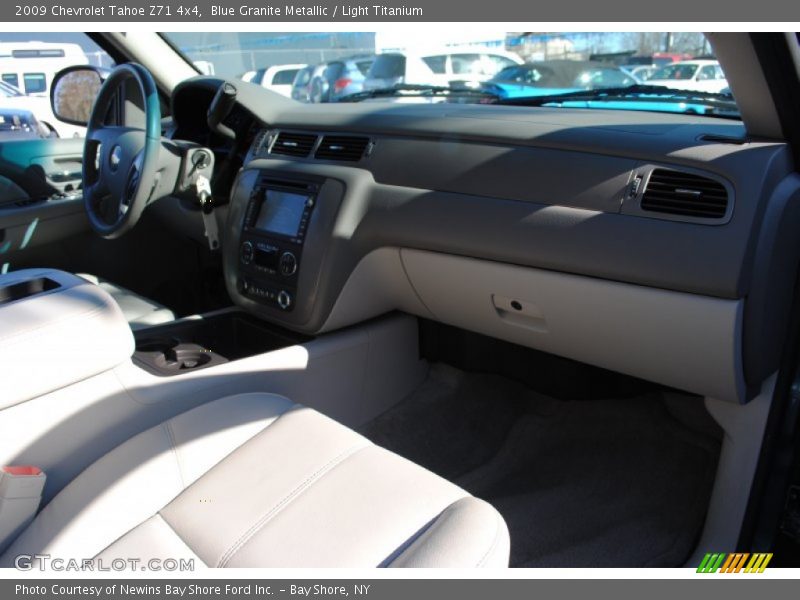 Blue Granite Metallic / Light Titanium 2009 Chevrolet Tahoe Z71 4x4