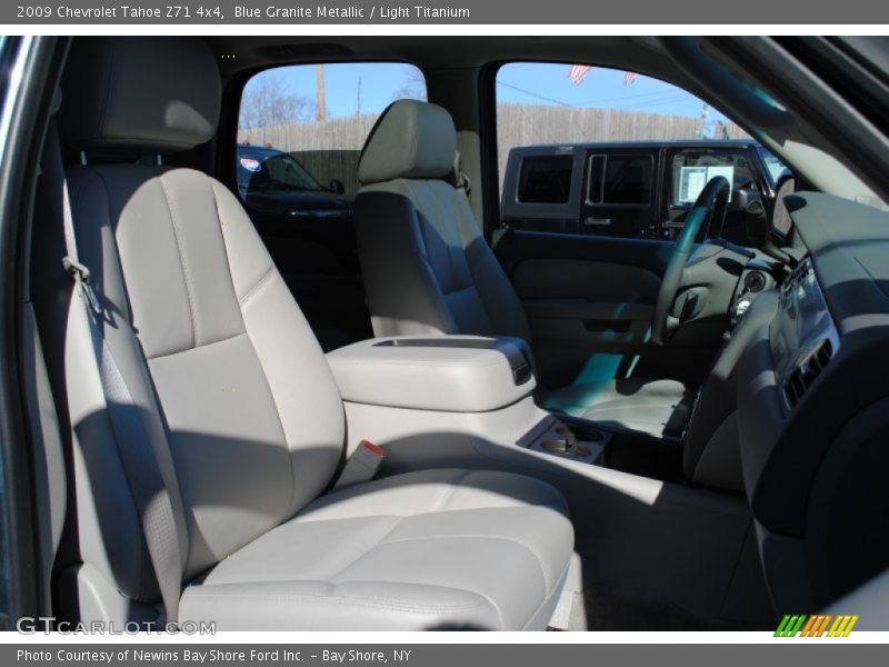 Blue Granite Metallic / Light Titanium 2009 Chevrolet Tahoe Z71 4x4