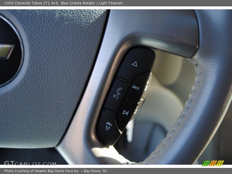 Blue Granite Metallic / Light Titanium 2009 Chevrolet Tahoe Z71 4x4