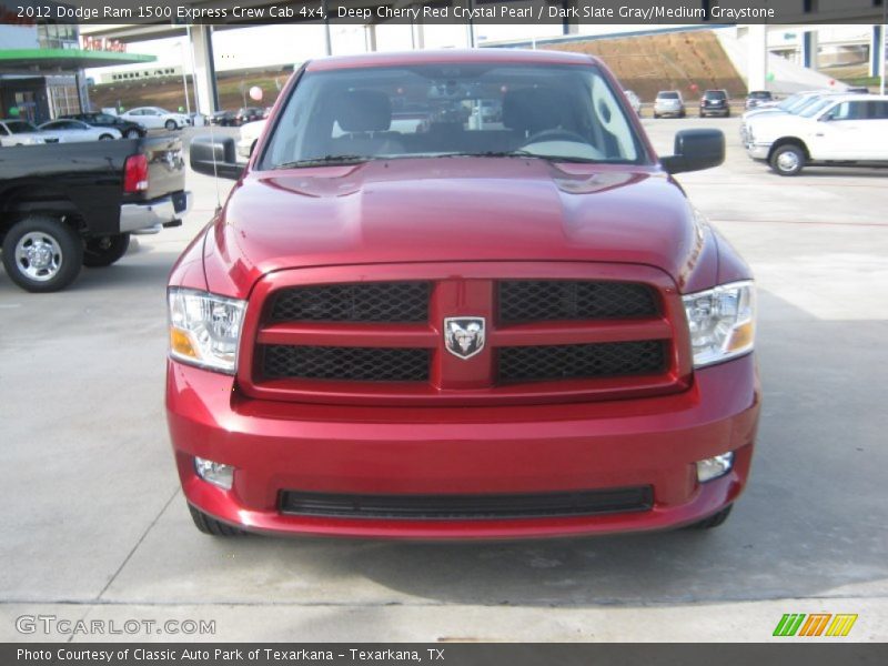 Deep Cherry Red Crystal Pearl / Dark Slate Gray/Medium Graystone 2012 Dodge Ram 1500 Express Crew Cab 4x4
