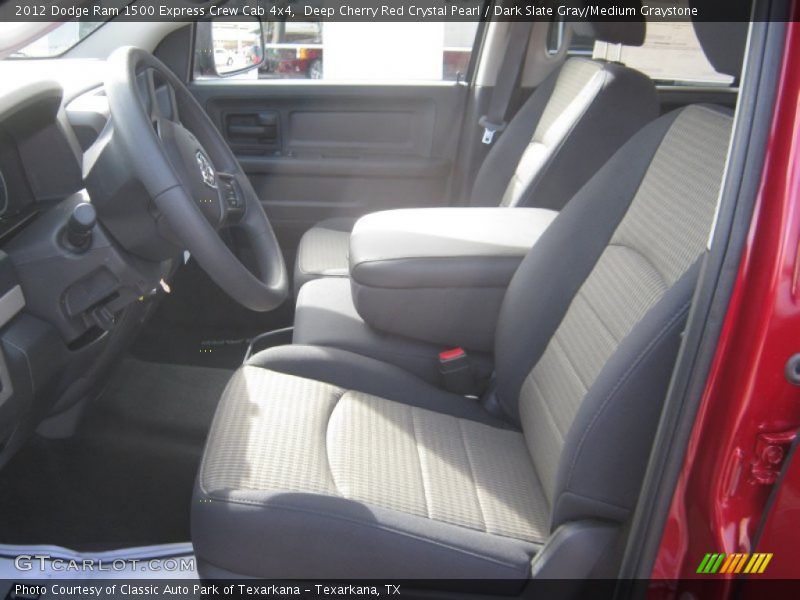 Deep Cherry Red Crystal Pearl / Dark Slate Gray/Medium Graystone 2012 Dodge Ram 1500 Express Crew Cab 4x4