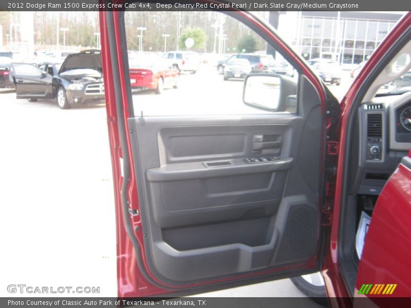 Deep Cherry Red Crystal Pearl / Dark Slate Gray/Medium Graystone 2012 Dodge Ram 1500 Express Crew Cab 4x4