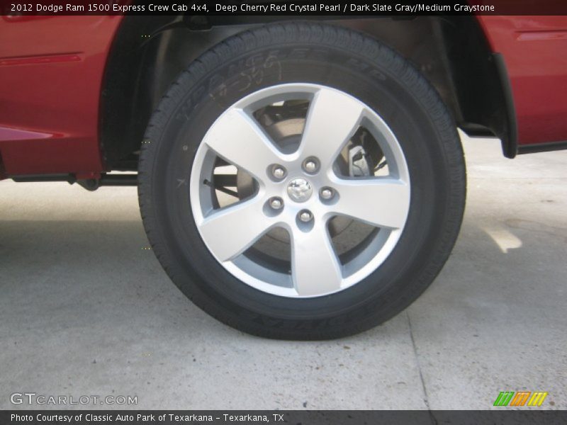Deep Cherry Red Crystal Pearl / Dark Slate Gray/Medium Graystone 2012 Dodge Ram 1500 Express Crew Cab 4x4