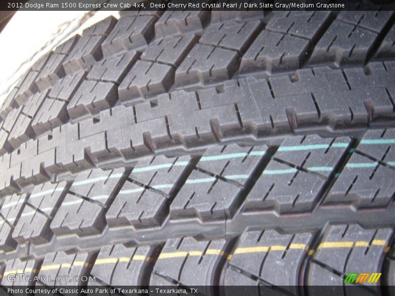 Deep Cherry Red Crystal Pearl / Dark Slate Gray/Medium Graystone 2012 Dodge Ram 1500 Express Crew Cab 4x4