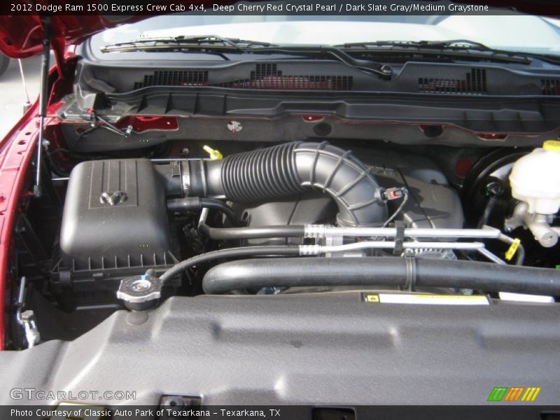 Deep Cherry Red Crystal Pearl / Dark Slate Gray/Medium Graystone 2012 Dodge Ram 1500 Express Crew Cab 4x4