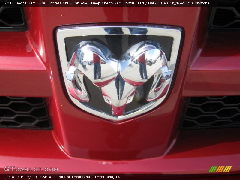 Deep Cherry Red Crystal Pearl / Dark Slate Gray/Medium Graystone 2012 Dodge Ram 1500 Express Crew Cab 4x4