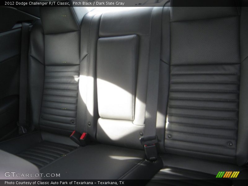 Pitch Black / Dark Slate Gray 2012 Dodge Challenger R/T Classic