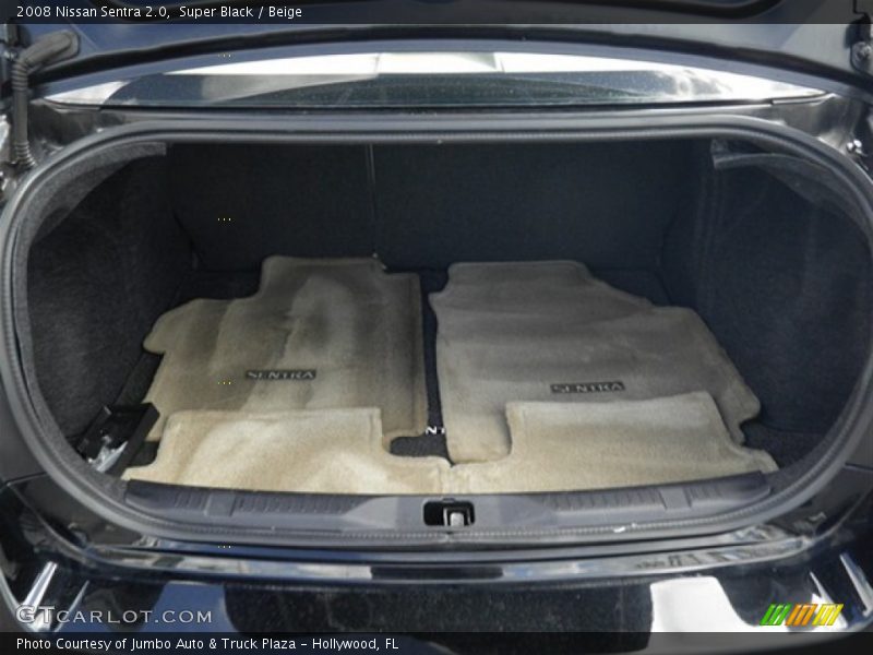 Super Black / Beige 2008 Nissan Sentra 2.0