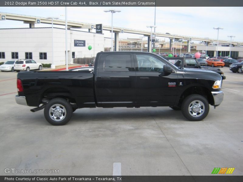 Black / Dark Slate/Medium Graystone 2012 Dodge Ram 2500 HD ST Crew Cab 4x4