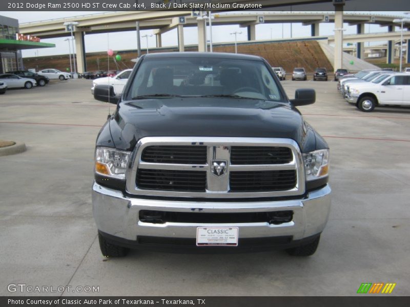 Black / Dark Slate/Medium Graystone 2012 Dodge Ram 2500 HD ST Crew Cab 4x4