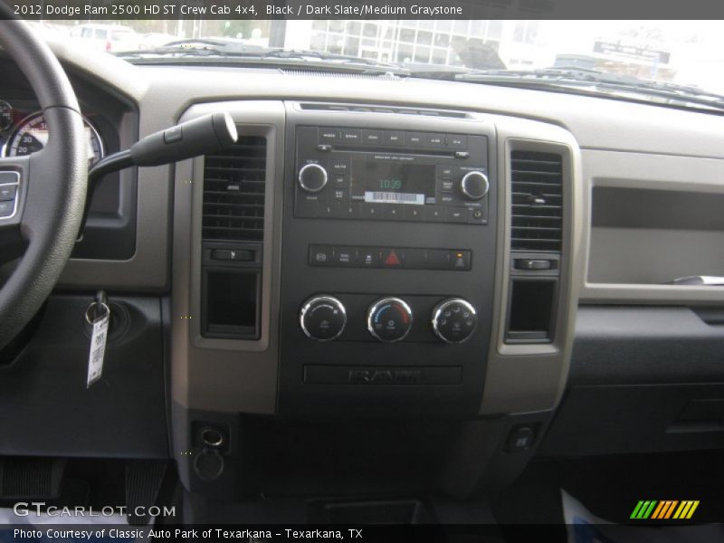 Black / Dark Slate/Medium Graystone 2012 Dodge Ram 2500 HD ST Crew Cab 4x4