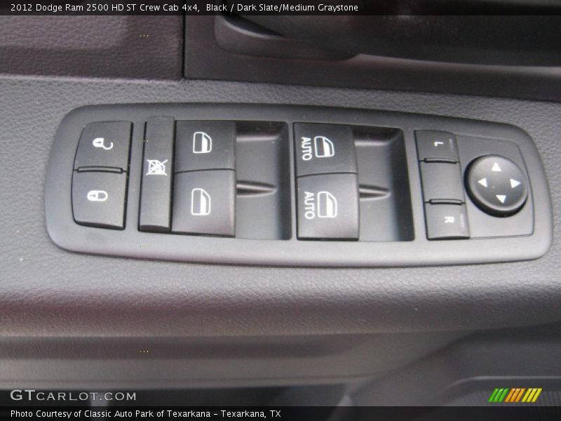 Black / Dark Slate/Medium Graystone 2012 Dodge Ram 2500 HD ST Crew Cab 4x4