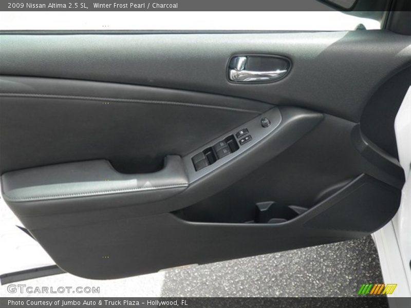 Winter Frost Pearl / Charcoal 2009 Nissan Altima 2.5 SL
