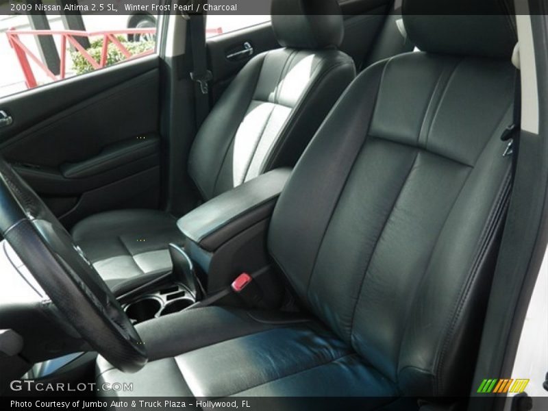Winter Frost Pearl / Charcoal 2009 Nissan Altima 2.5 SL