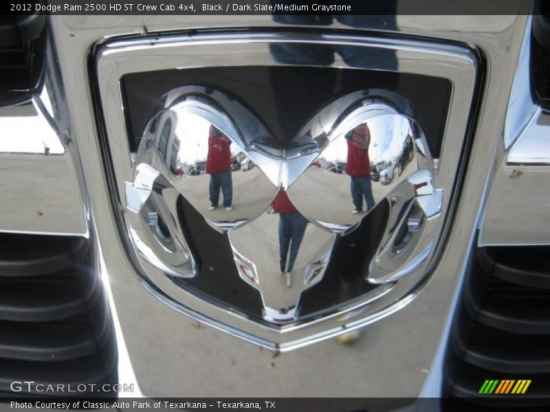Black / Dark Slate/Medium Graystone 2012 Dodge Ram 2500 HD ST Crew Cab 4x4