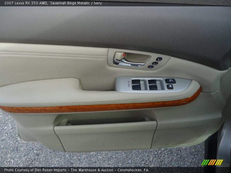 Savannah Beige Metallic / Ivory 2007 Lexus RX 350 AWD