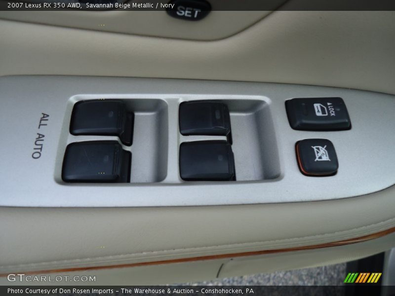 Savannah Beige Metallic / Ivory 2007 Lexus RX 350 AWD
