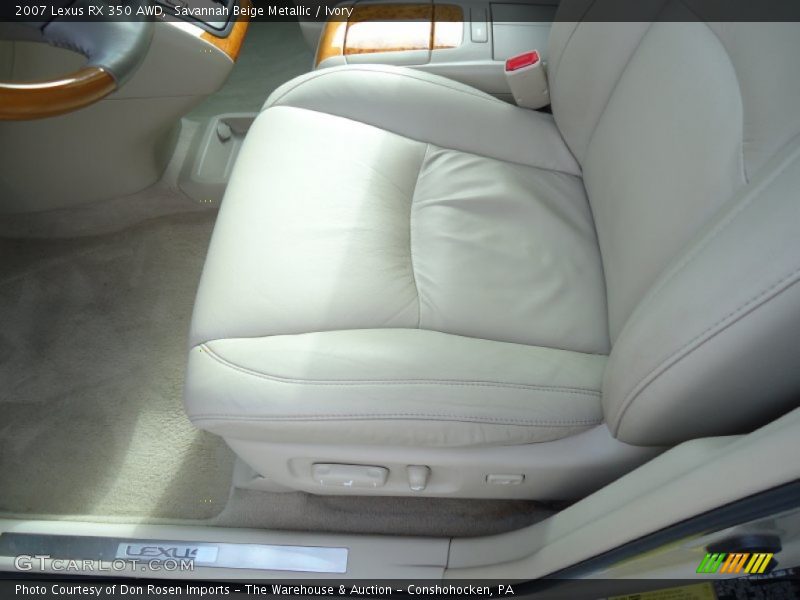 Savannah Beige Metallic / Ivory 2007 Lexus RX 350 AWD