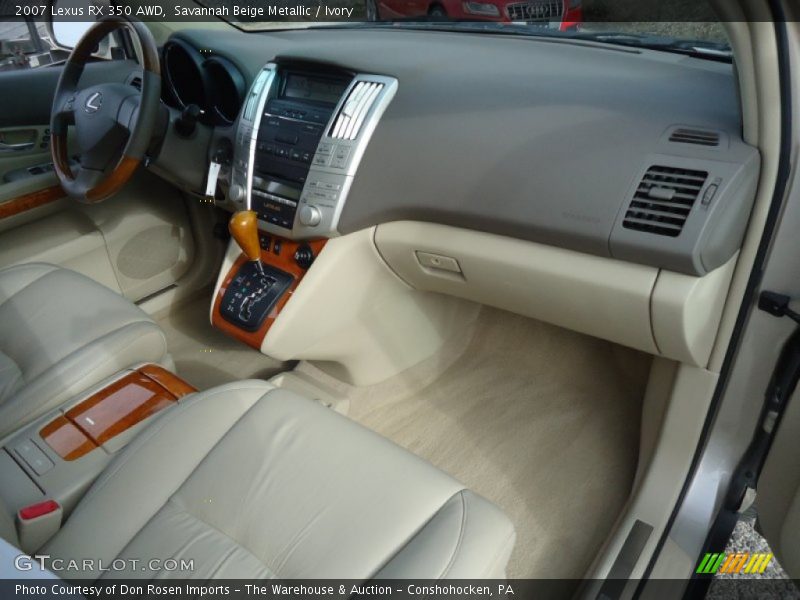 Savannah Beige Metallic / Ivory 2007 Lexus RX 350 AWD