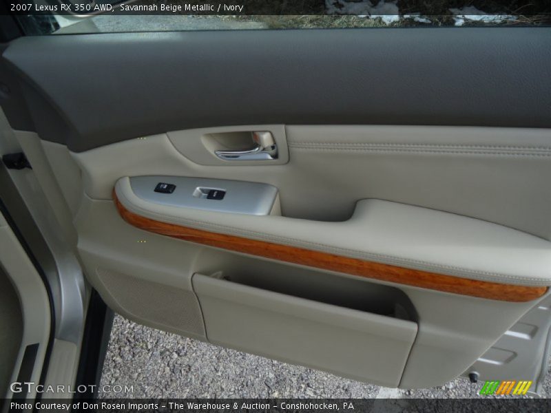 Savannah Beige Metallic / Ivory 2007 Lexus RX 350 AWD