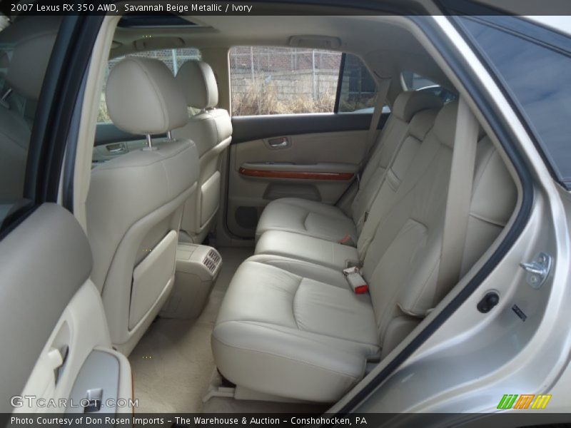 Savannah Beige Metallic / Ivory 2007 Lexus RX 350 AWD