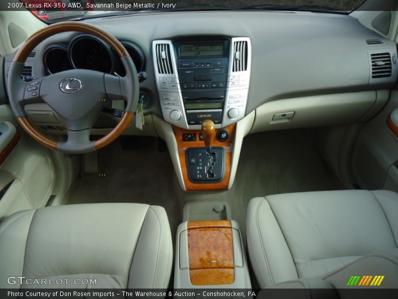 Savannah Beige Metallic / Ivory 2007 Lexus RX 350 AWD
