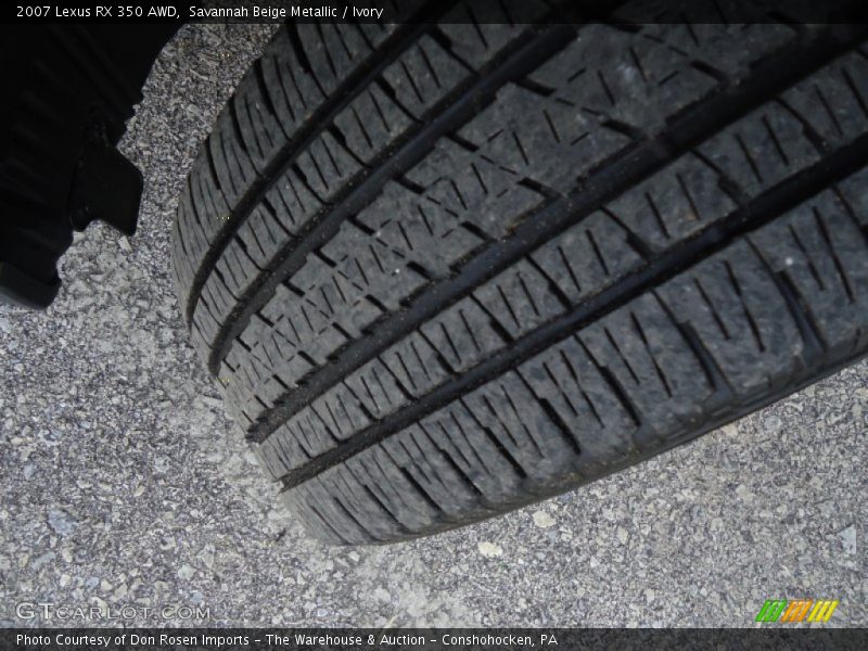 Savannah Beige Metallic / Ivory 2007 Lexus RX 350 AWD
