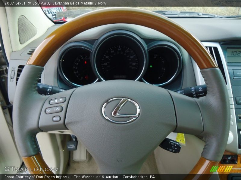 Savannah Beige Metallic / Ivory 2007 Lexus RX 350 AWD