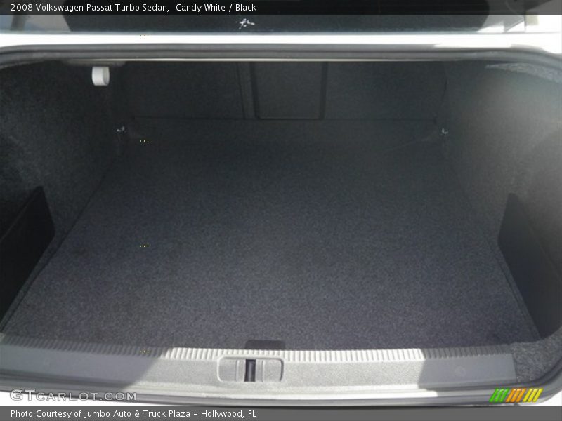 Candy White / Black 2008 Volkswagen Passat Turbo Sedan