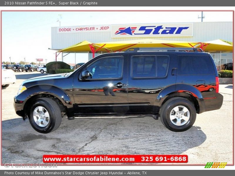 Super Black / Graphite 2010 Nissan Pathfinder S FE+