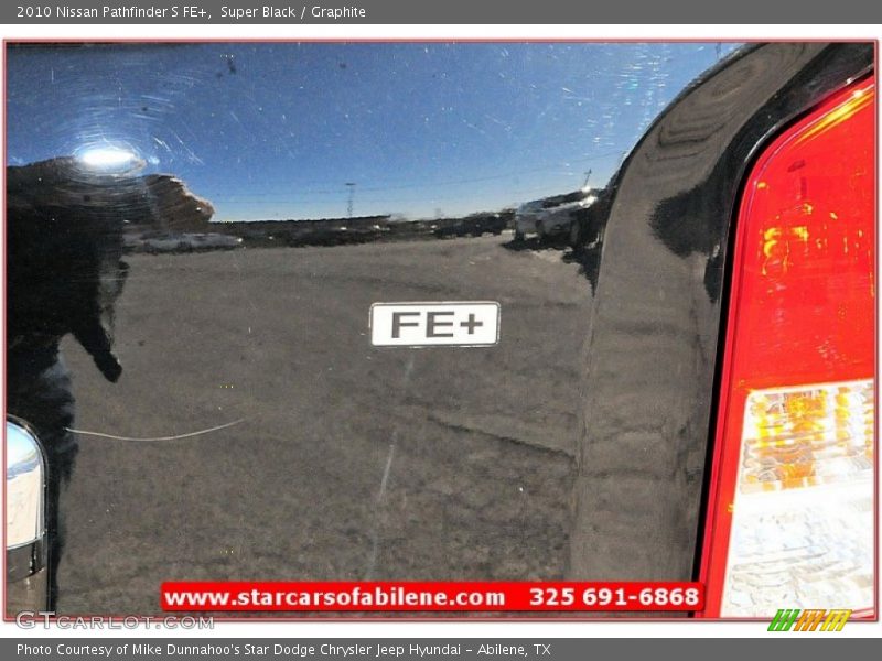 Super Black / Graphite 2010 Nissan Pathfinder S FE+