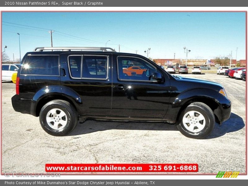 Super Black / Graphite 2010 Nissan Pathfinder S FE+