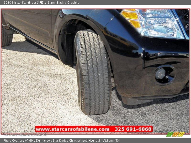 Super Black / Graphite 2010 Nissan Pathfinder S FE+