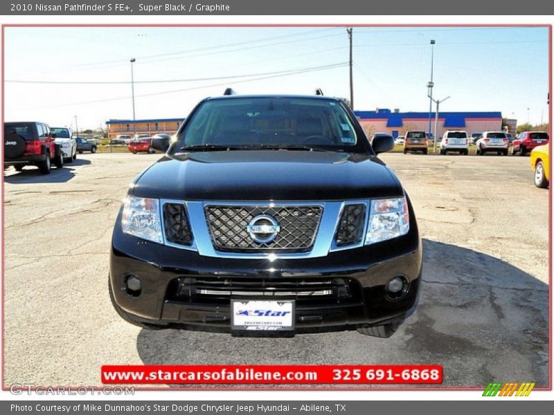 Super Black / Graphite 2010 Nissan Pathfinder S FE+