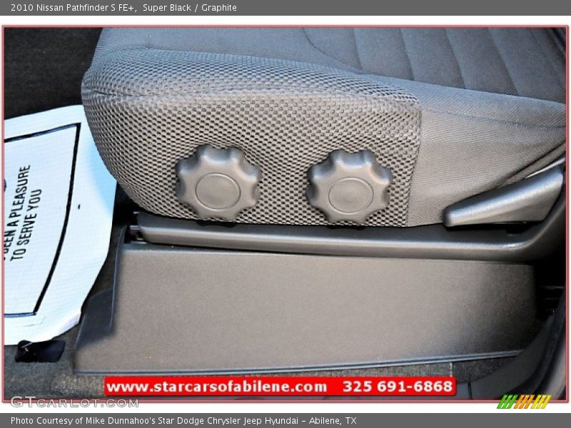 Super Black / Graphite 2010 Nissan Pathfinder S FE+