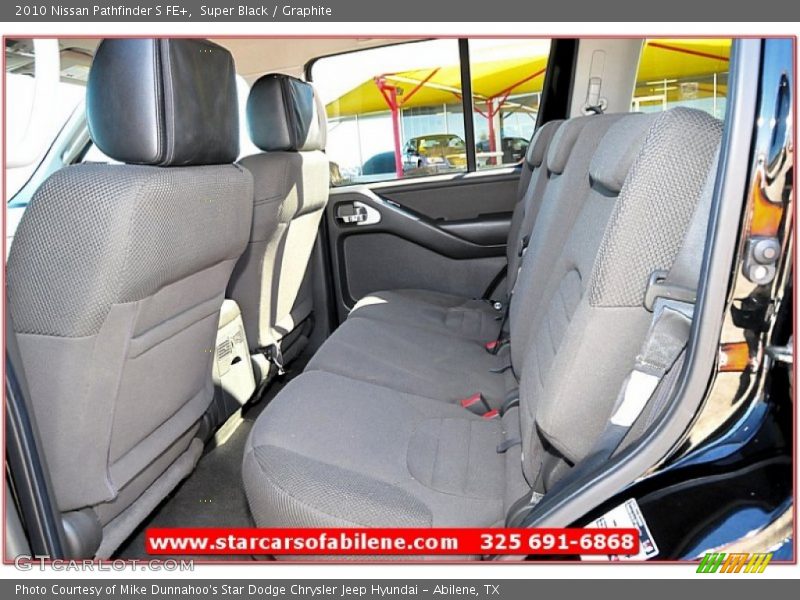 Super Black / Graphite 2010 Nissan Pathfinder S FE+