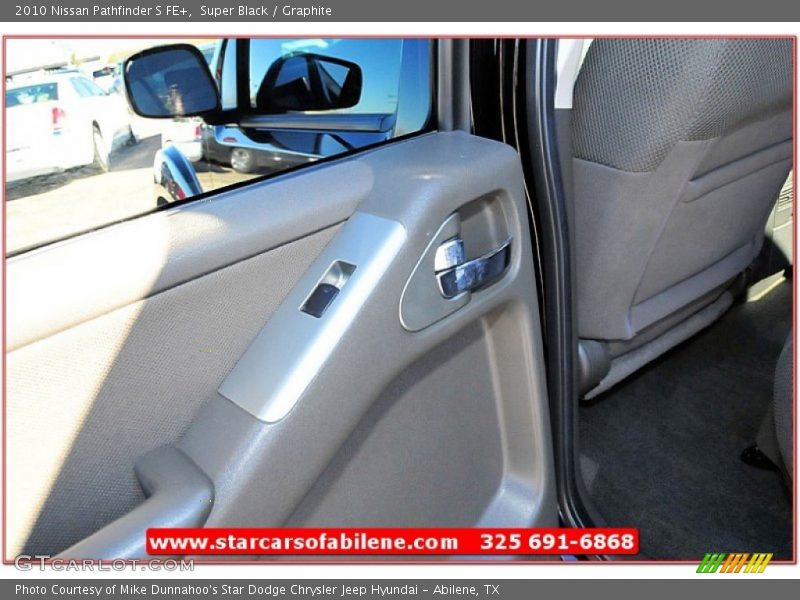 Super Black / Graphite 2010 Nissan Pathfinder S FE+