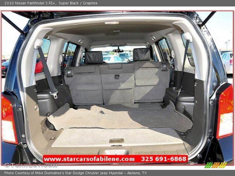 Super Black / Graphite 2010 Nissan Pathfinder S FE+