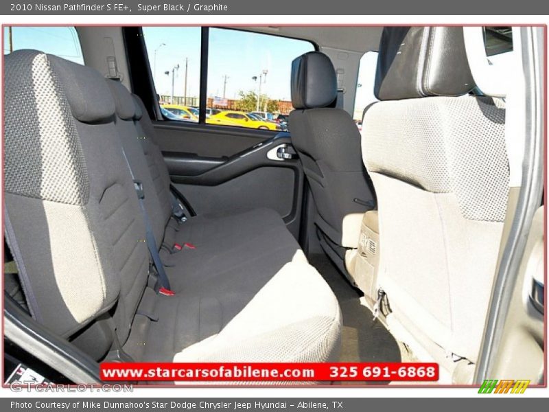 Super Black / Graphite 2010 Nissan Pathfinder S FE+