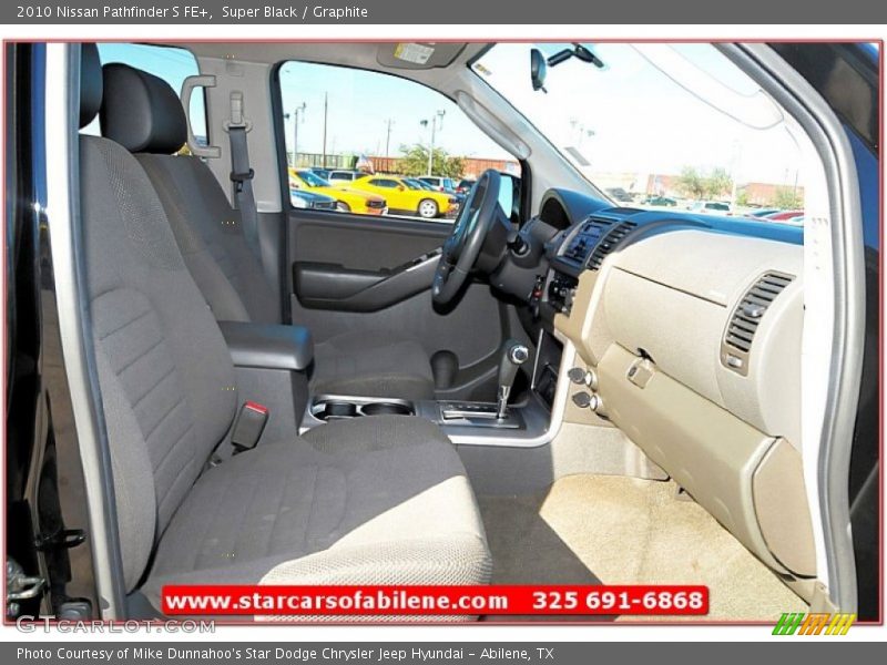 Super Black / Graphite 2010 Nissan Pathfinder S FE+