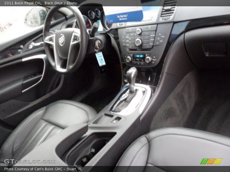 Black Onyx / Ebony 2011 Buick Regal CXL