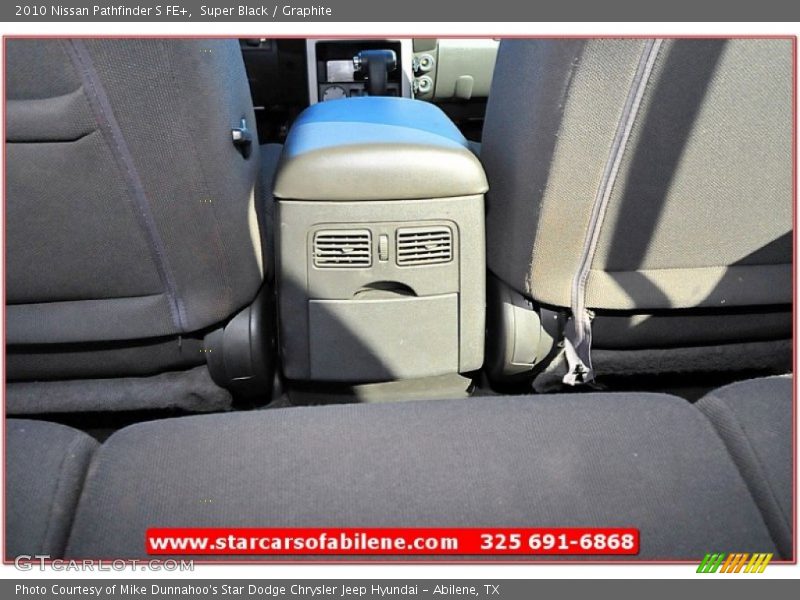 Super Black / Graphite 2010 Nissan Pathfinder S FE+