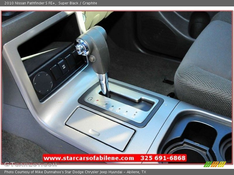 Super Black / Graphite 2010 Nissan Pathfinder S FE+