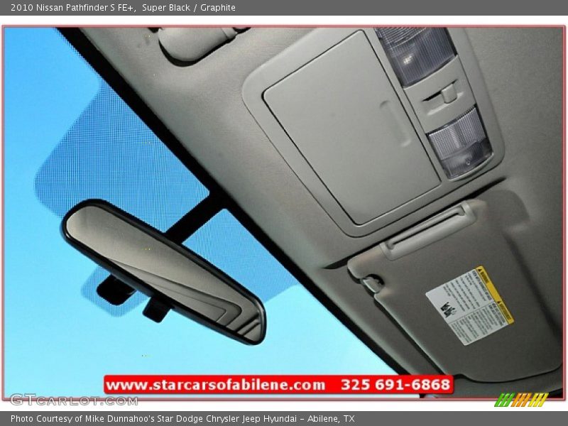 Super Black / Graphite 2010 Nissan Pathfinder S FE+