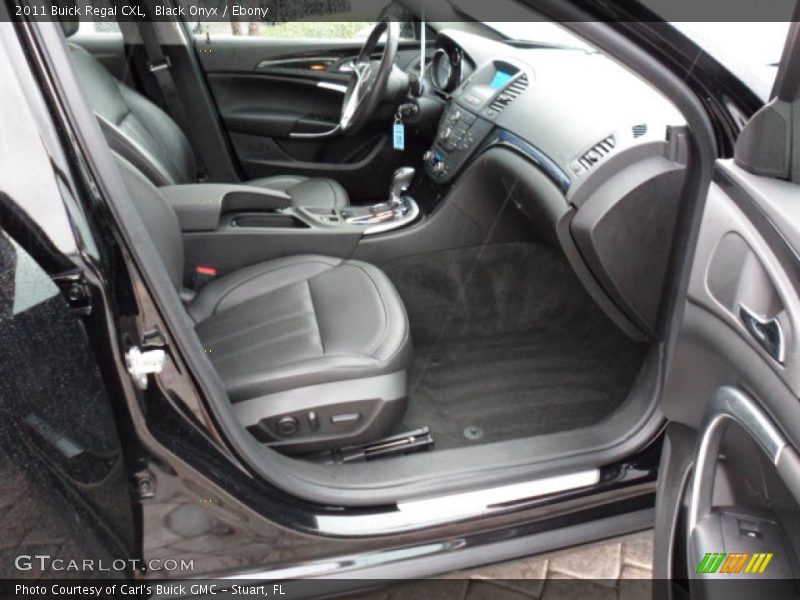  2011 Regal CXL Ebony Interior