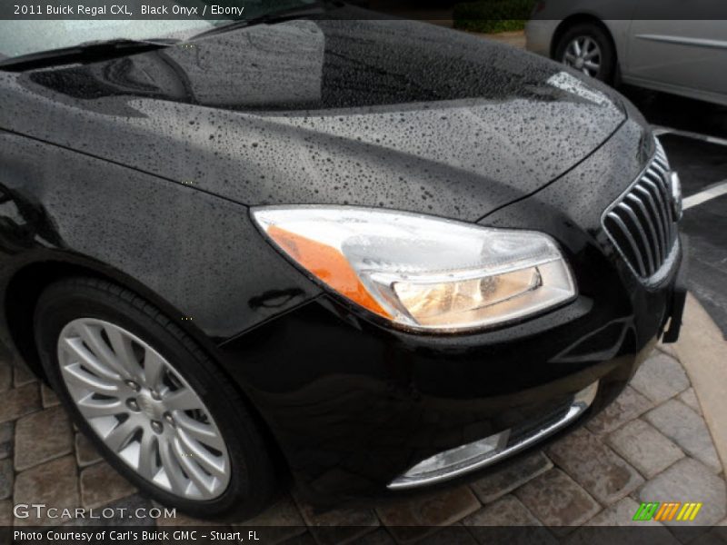 Black Onyx / Ebony 2011 Buick Regal CXL