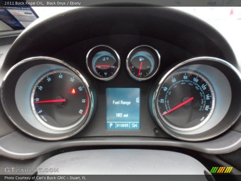 Black Onyx / Ebony 2011 Buick Regal CXL
