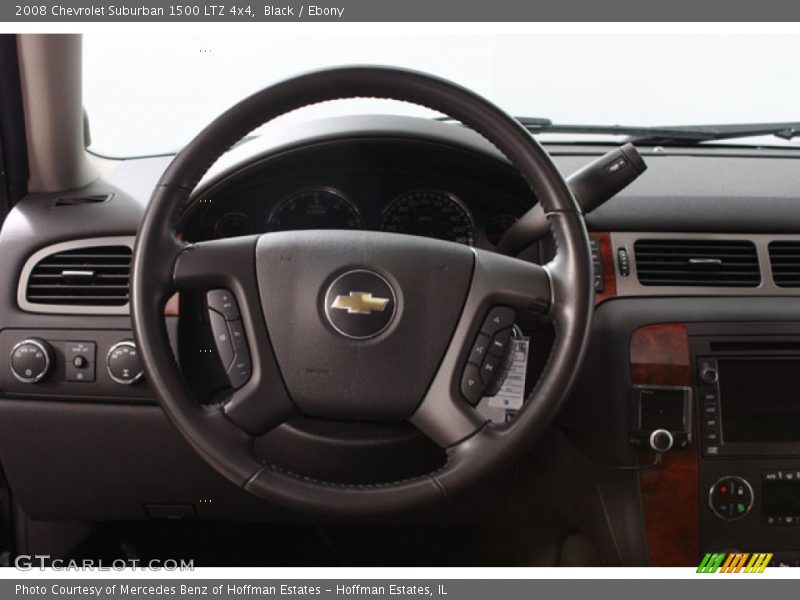 Black / Ebony 2008 Chevrolet Suburban 1500 LTZ 4x4