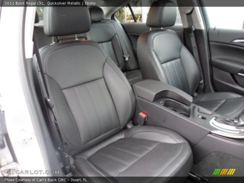 Quicksilver Metallic / Ebony 2011 Buick Regal CXL